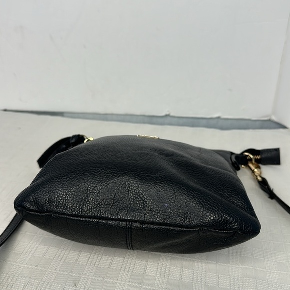 Kooba Crossbody Pebbled Textured Black Leather - Picture 5 of 9